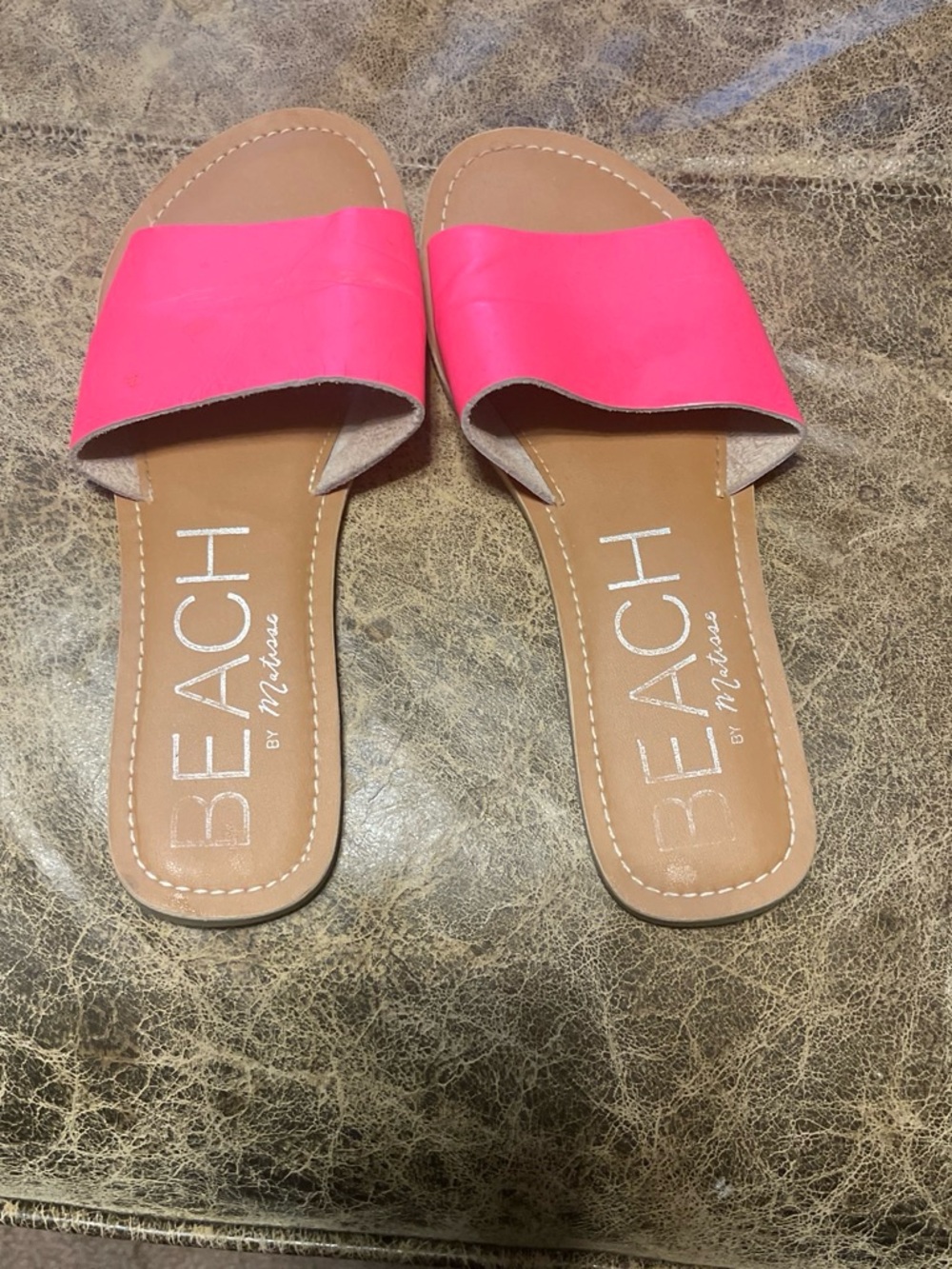 Pink Slide Sandals